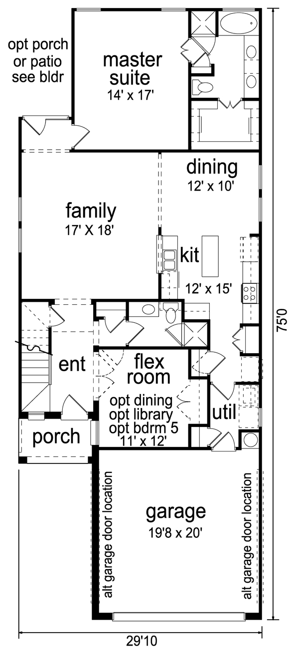 Traditional Level One of Plan 87987