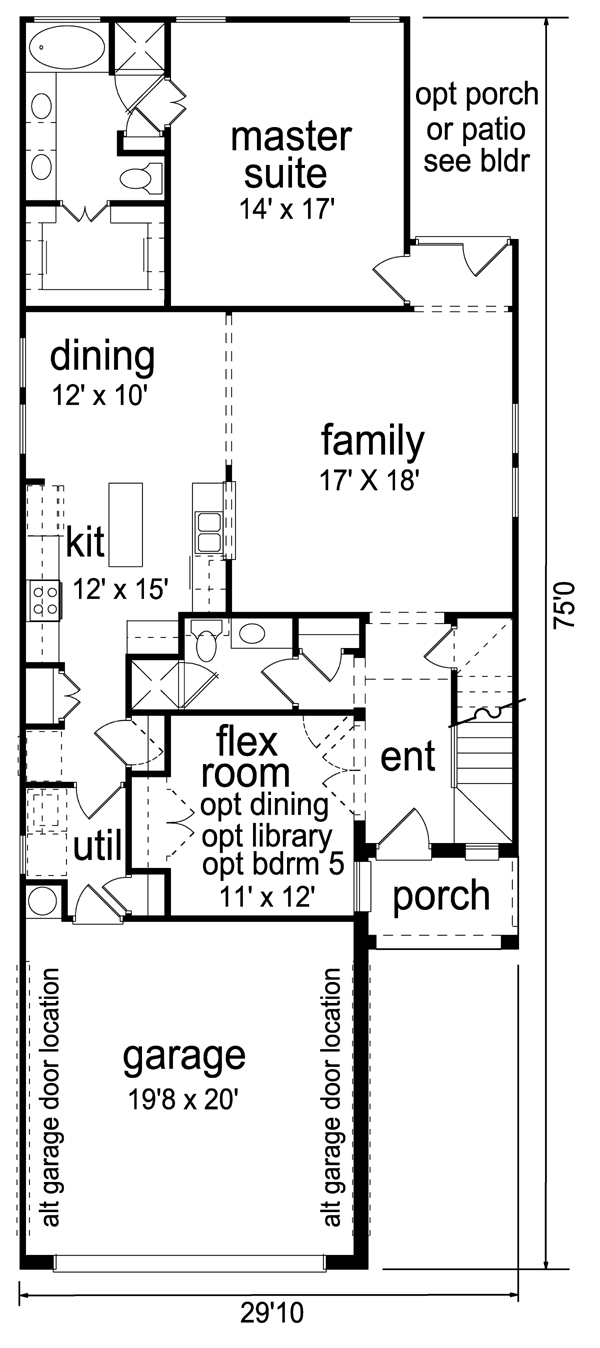 Traditional Level One of Plan 87990