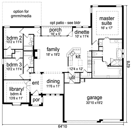 First Level Plan