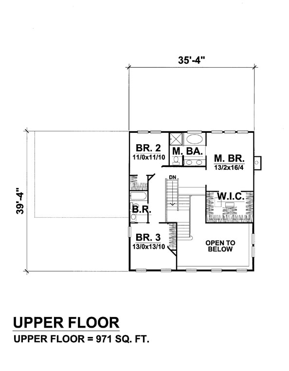 Colonial Level Two of Plan 88002