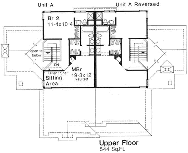 Traditional Level Two of Plan 88153