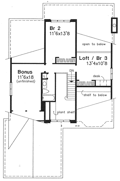 Country Traditional Level Two of Plan 88154