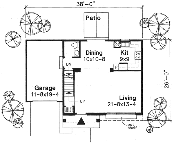 Traditional Level One of Plan 88160