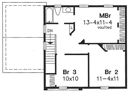 Traditional Level Two of Plan 88160