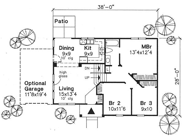Traditional Level One of Plan 88163
