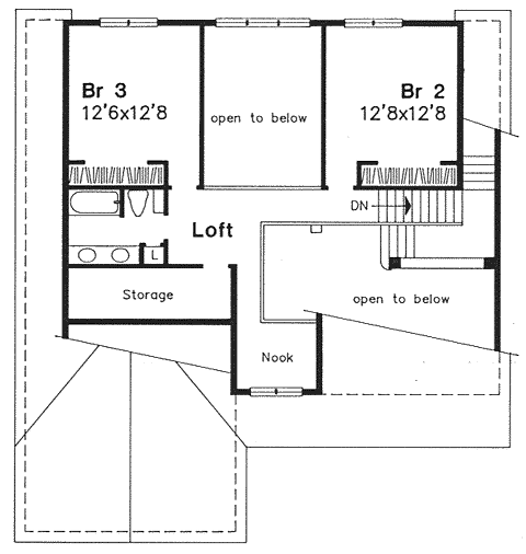 Traditional Level Two of Plan 88166