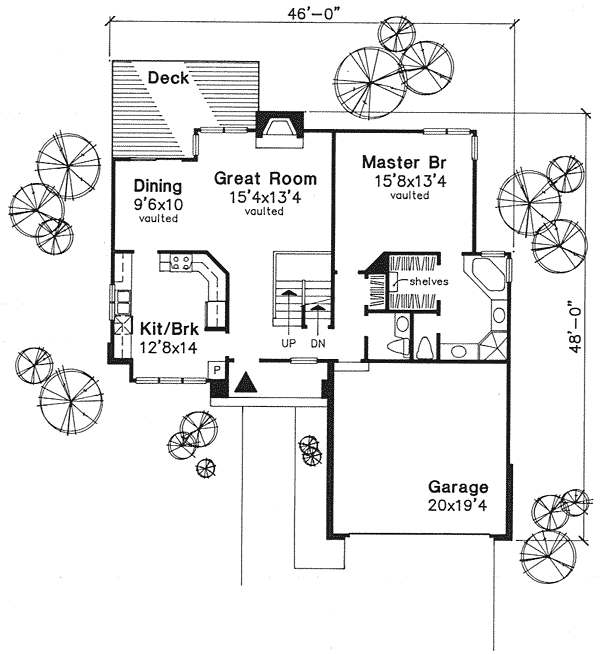 Traditional Level One of Plan 88167