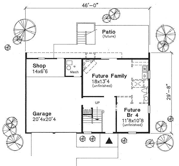 Colonial Level One of Plan 88174