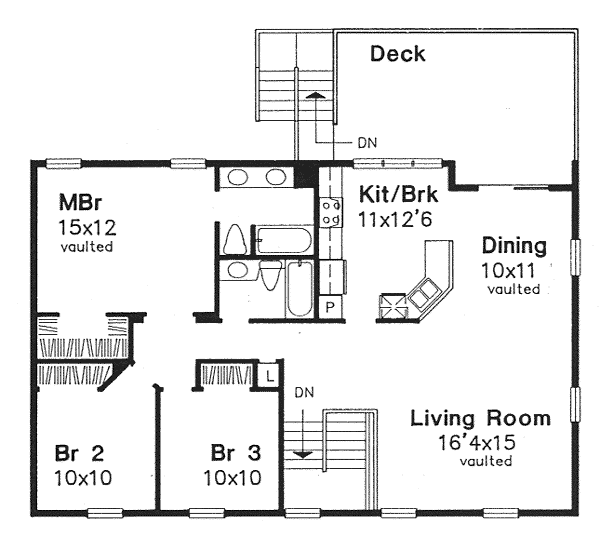 Colonial Level Two of Plan 88174