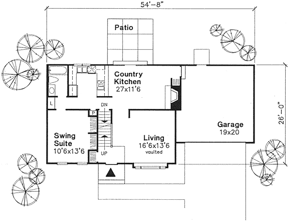 Cape Cod Level One of Plan 88177