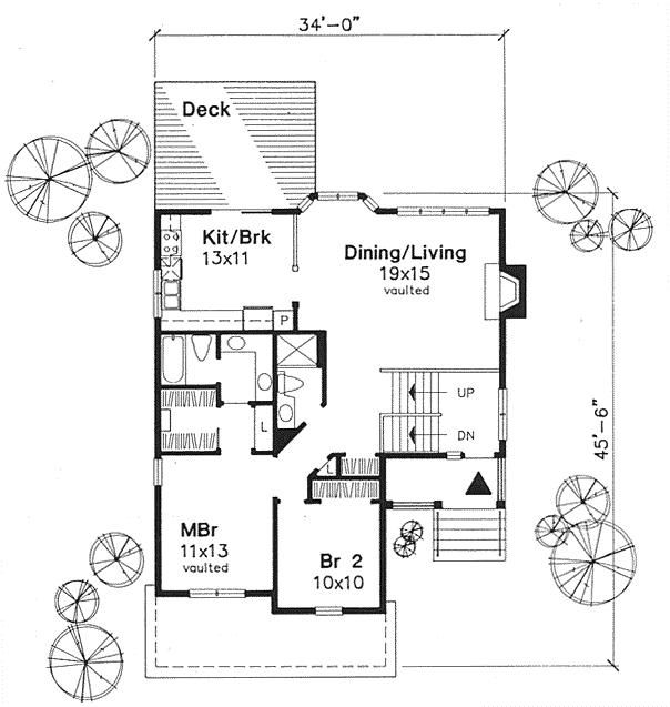 Traditional Level One of Plan 88189