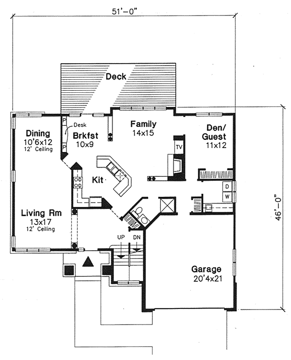 Traditional Level One of Plan 88209