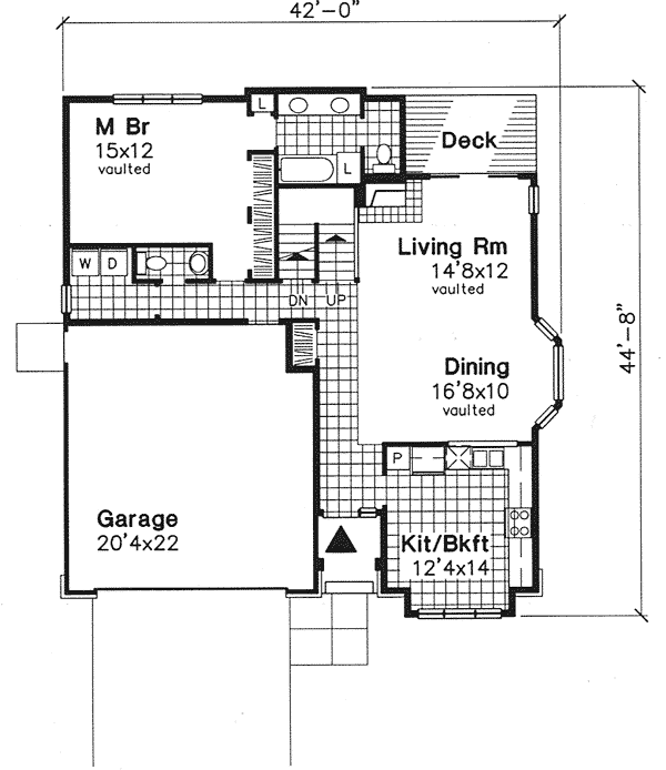Traditional Level One of Plan 88212