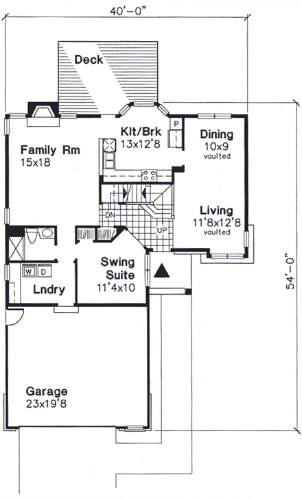 First Level Plan