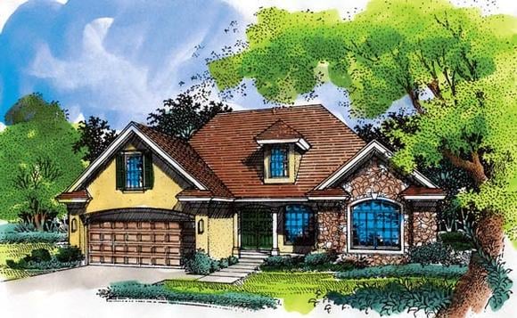 House Plan 88222 Elevation