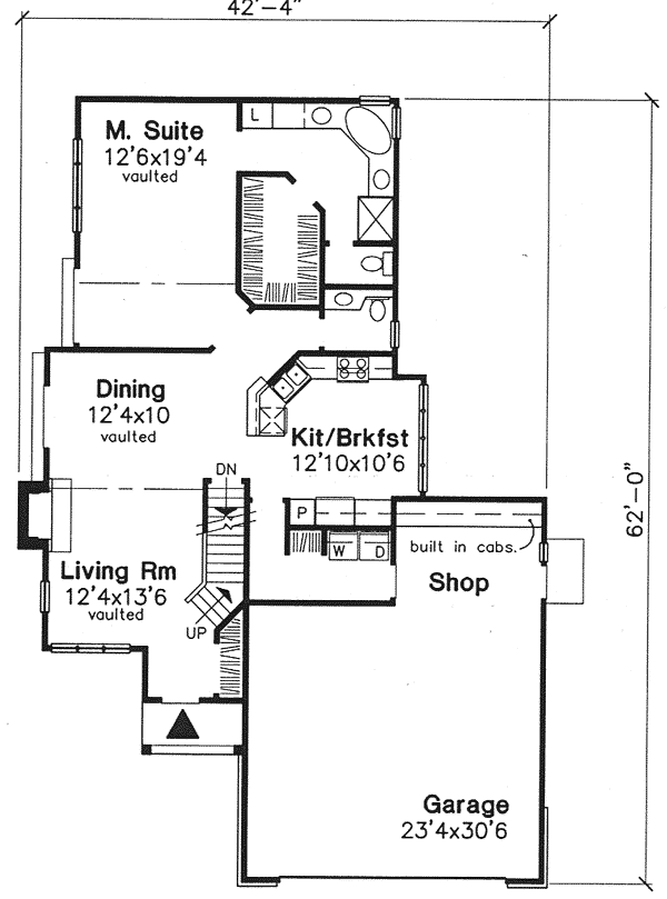 Traditional Level One of Plan 88231