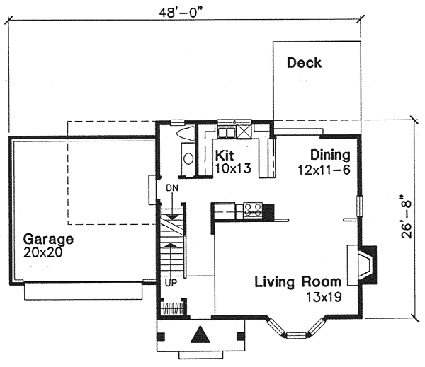 Colonial Level One of Plan 88234