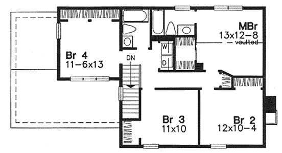 Colonial Level Two of Plan 88234