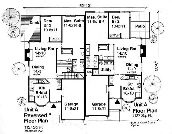 One-Story Traditional Level One of Plan 88314