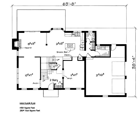Colonial Level One of Plan 88391
