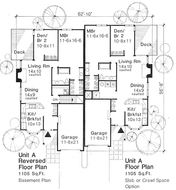 One-Story Traditional Level One of Plan 88401