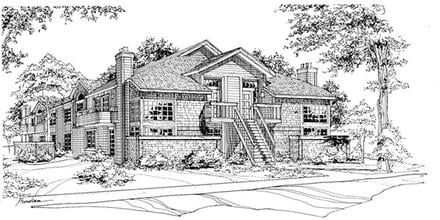 Traditional Elevation of Plan 88403