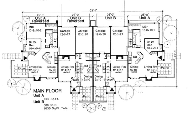 Traditional Level One of Plan 88411