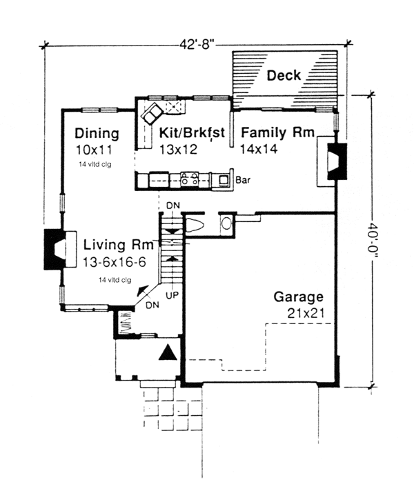 Traditional Level One of Plan 88424