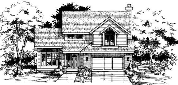 House Plan 88436 Elevation