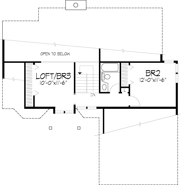 Traditional Level Two of Plan 88438