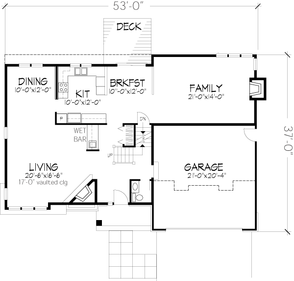 Traditional Level One of Plan 88439