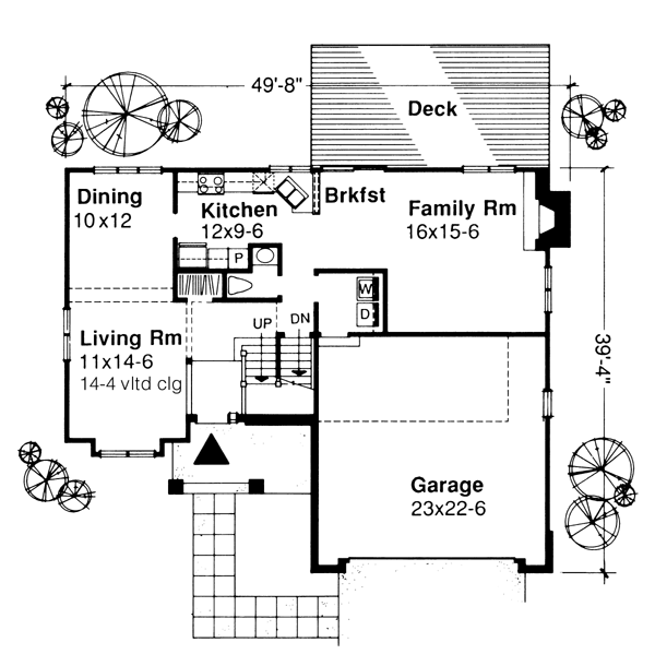 Traditional Level One of Plan 88443