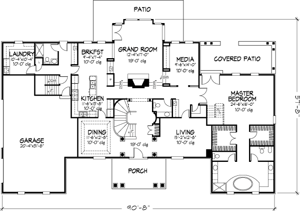 Colonial Level One of Plan 88475