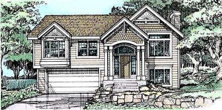 Traditional Elevation of Plan 88477