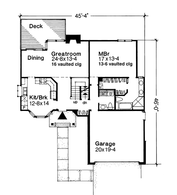 Traditional Level One of Plan 88478