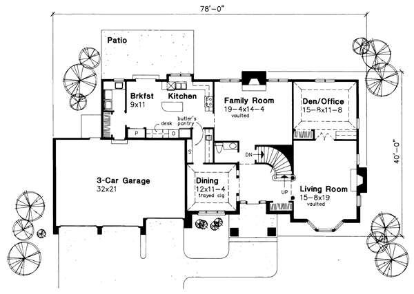 Traditional Level One of Plan 88494