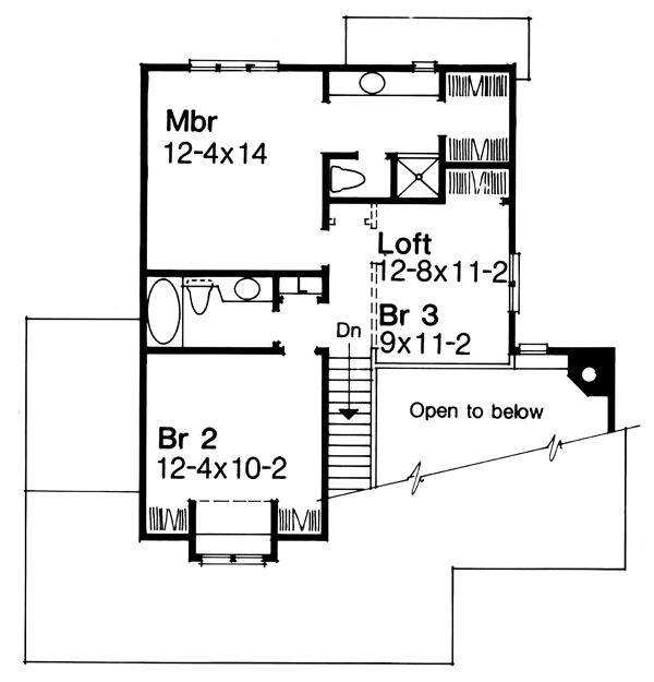 Contemporary Level Two of Plan 88496