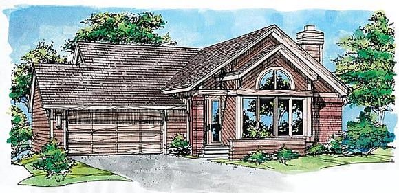 House Plan 88497 Elevation