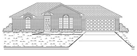 Traditional Elevation of Plan 88600