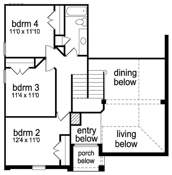 Traditional Level Two of Plan 88632