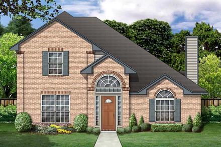 House Plan 88632 Elevation