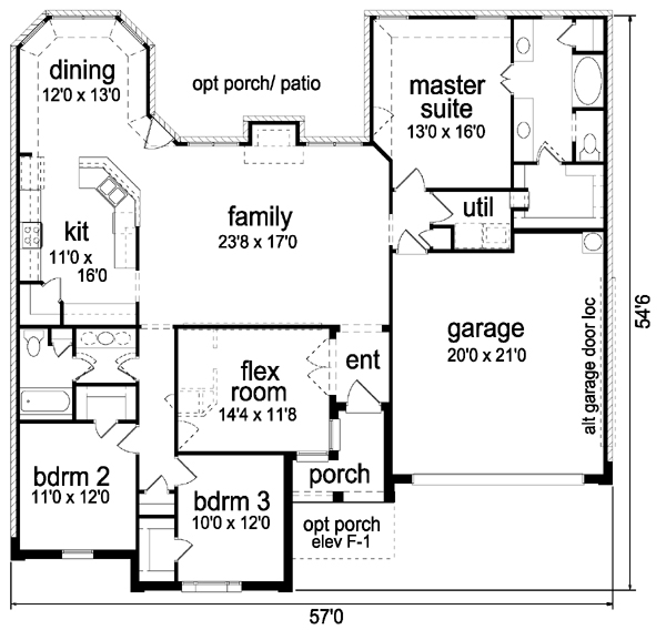 Country Level One of Plan 88672