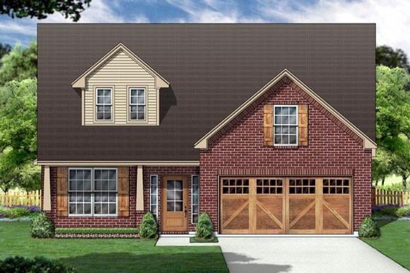 House Plan 88674 Elevation