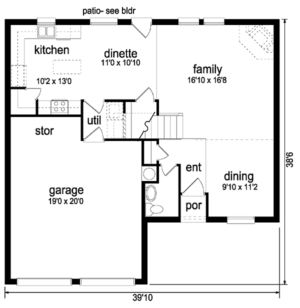 Traditional Level One of Plan 88677