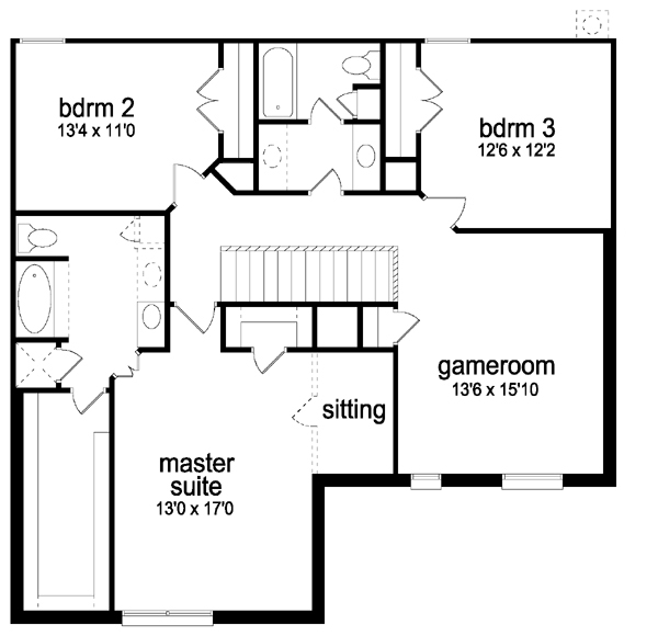 Traditional Level Two of Plan 88677