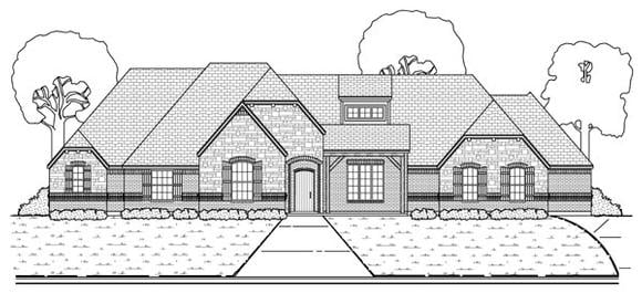 House Plan 88690 Elevation