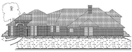 Traditional Elevation of Plan 88697