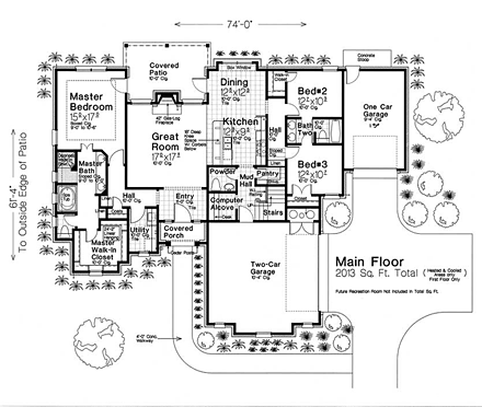 First Level Plan