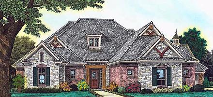 House Plan 89407 Elevation