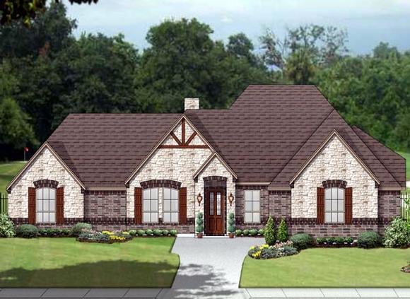 House Plan 89809 Elevation